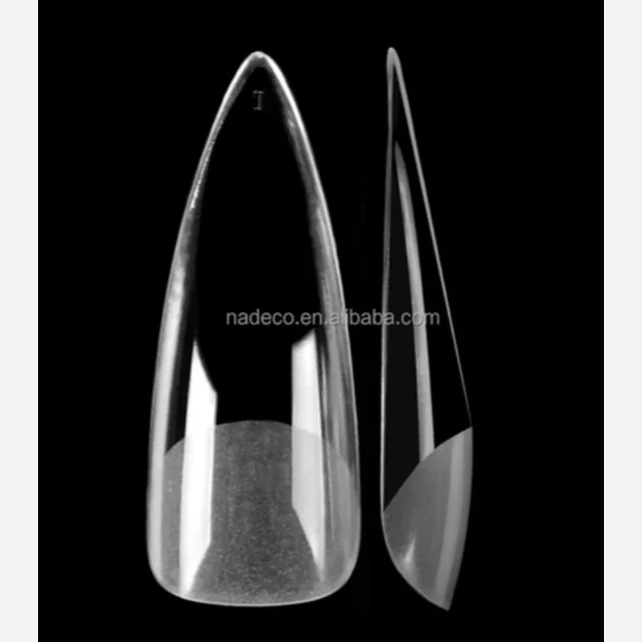 ژلیکس ناخن (ژل تیپس) سرتیز 120 عددی