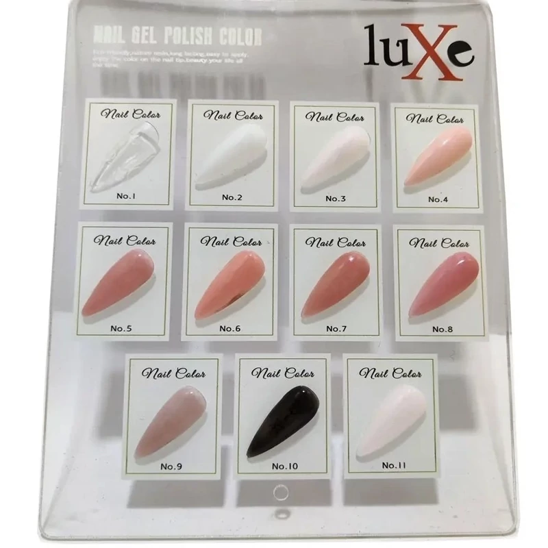 بیلدرژل سافت لوکسی LUXE حجم 15 میل در 11 رنگ پرفروش