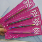 عقب زن فلزی دوسر کاشت ناخن یانگ نیلز young nails pro رنگ کروم مدل سرصاف