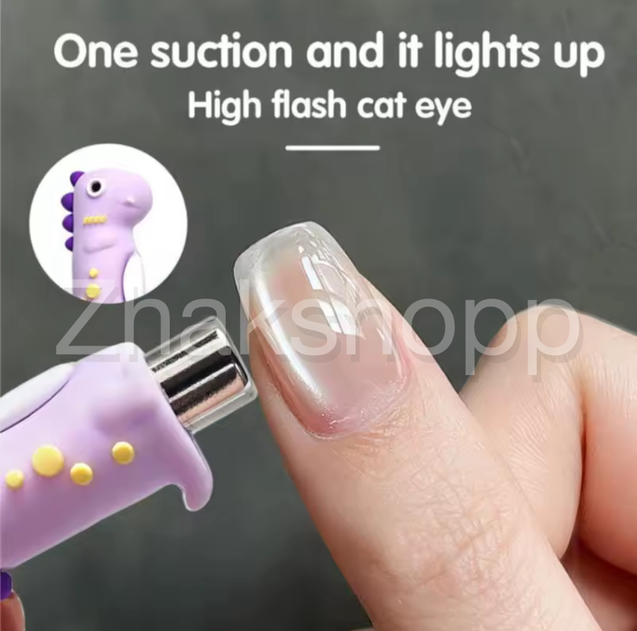 مگنت کاشت ناخن سلیکونی طرح عروسکی آیس سرامیک ژل سیلک