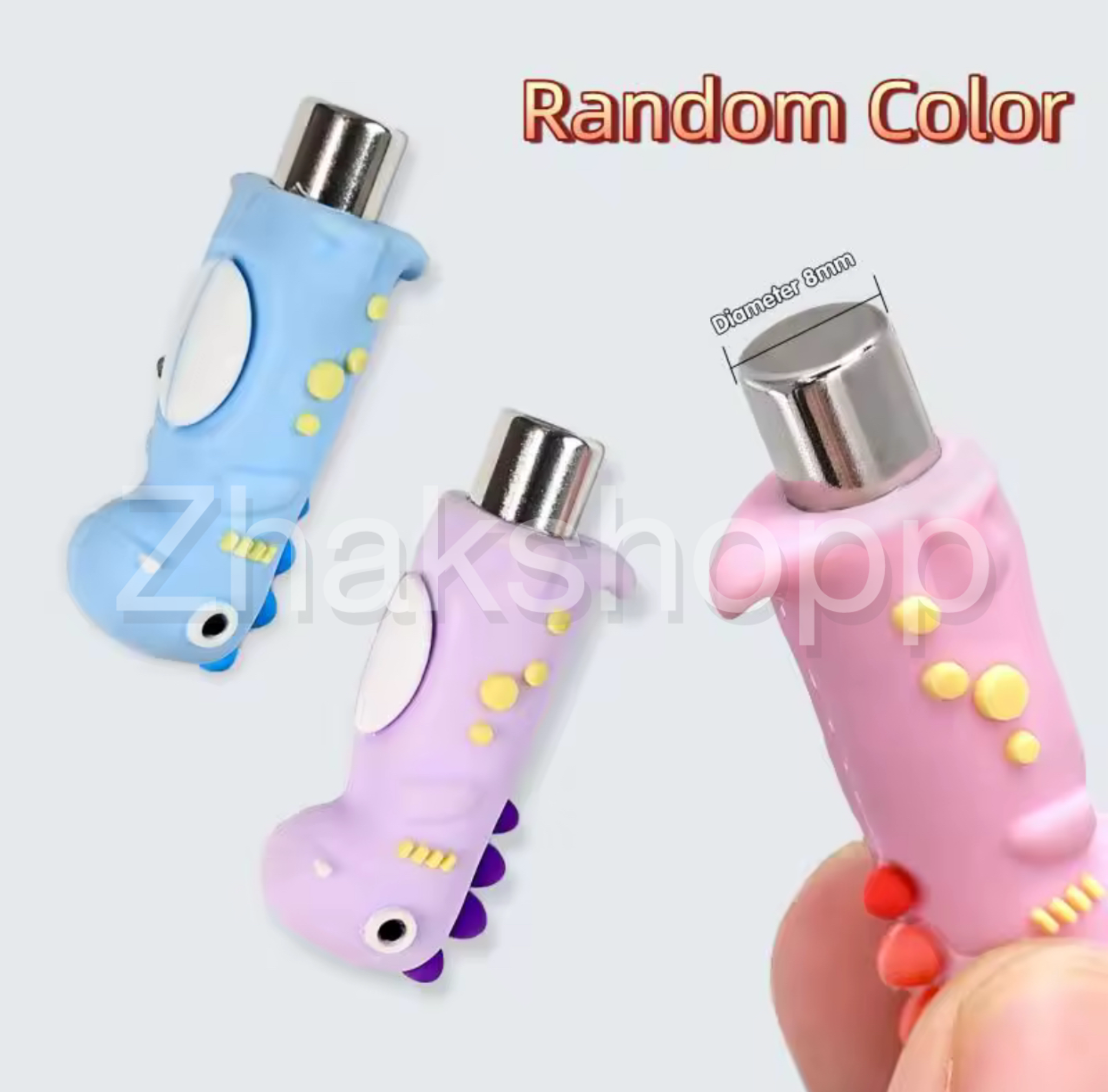 مگنت کاشت ناخن سلیکونی طرح عروسکی آیس سرامیک ژل سیلک