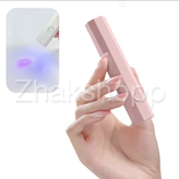 یووی قلمی شارژی با تایمر کاشت ناخن لاک خشک کن شارژی 3 وات واقعی