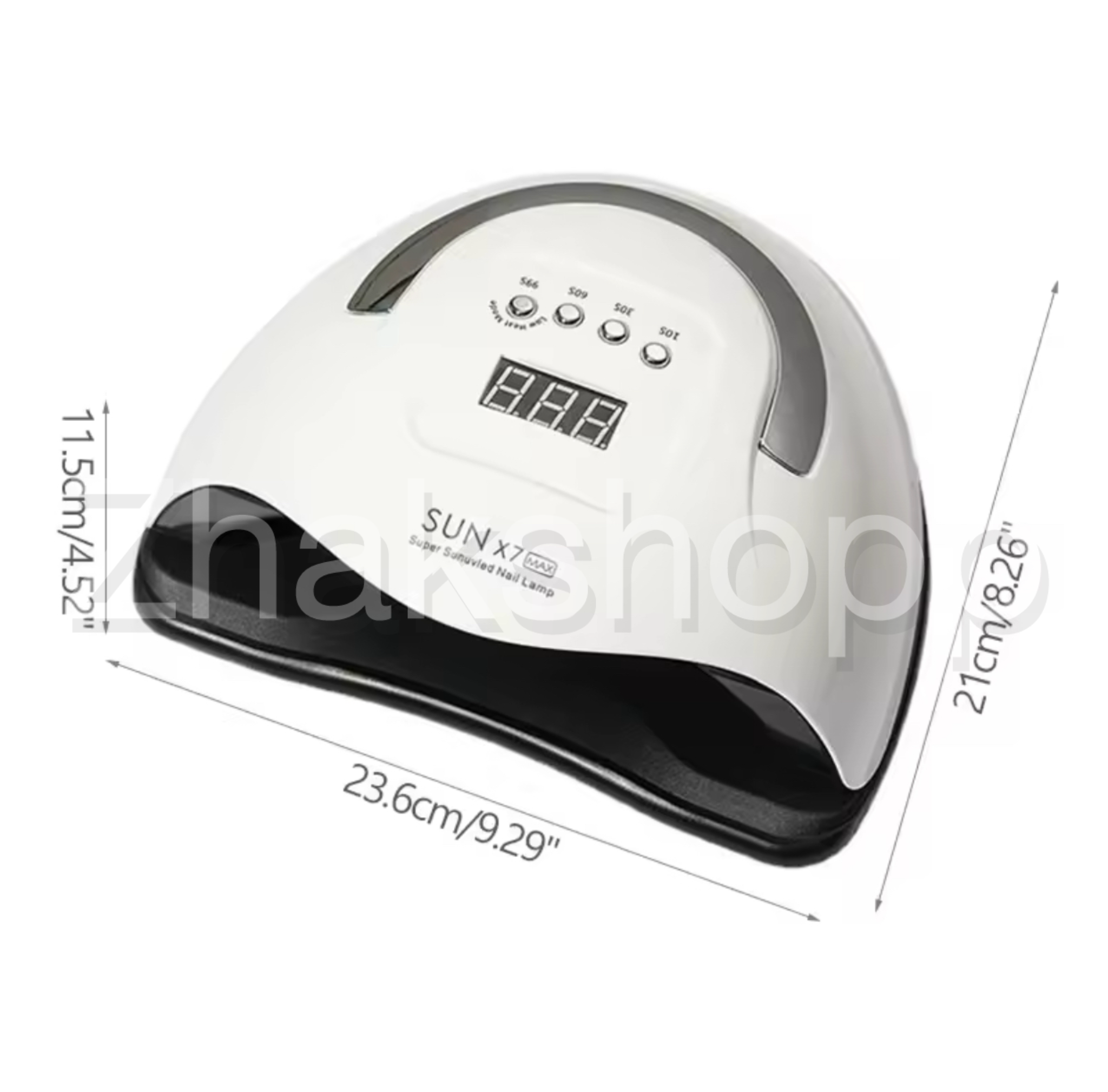 دستگاه یووی سان مدل x7 max دارای ۵۷ Led با قدرت ۲۸۰ وات