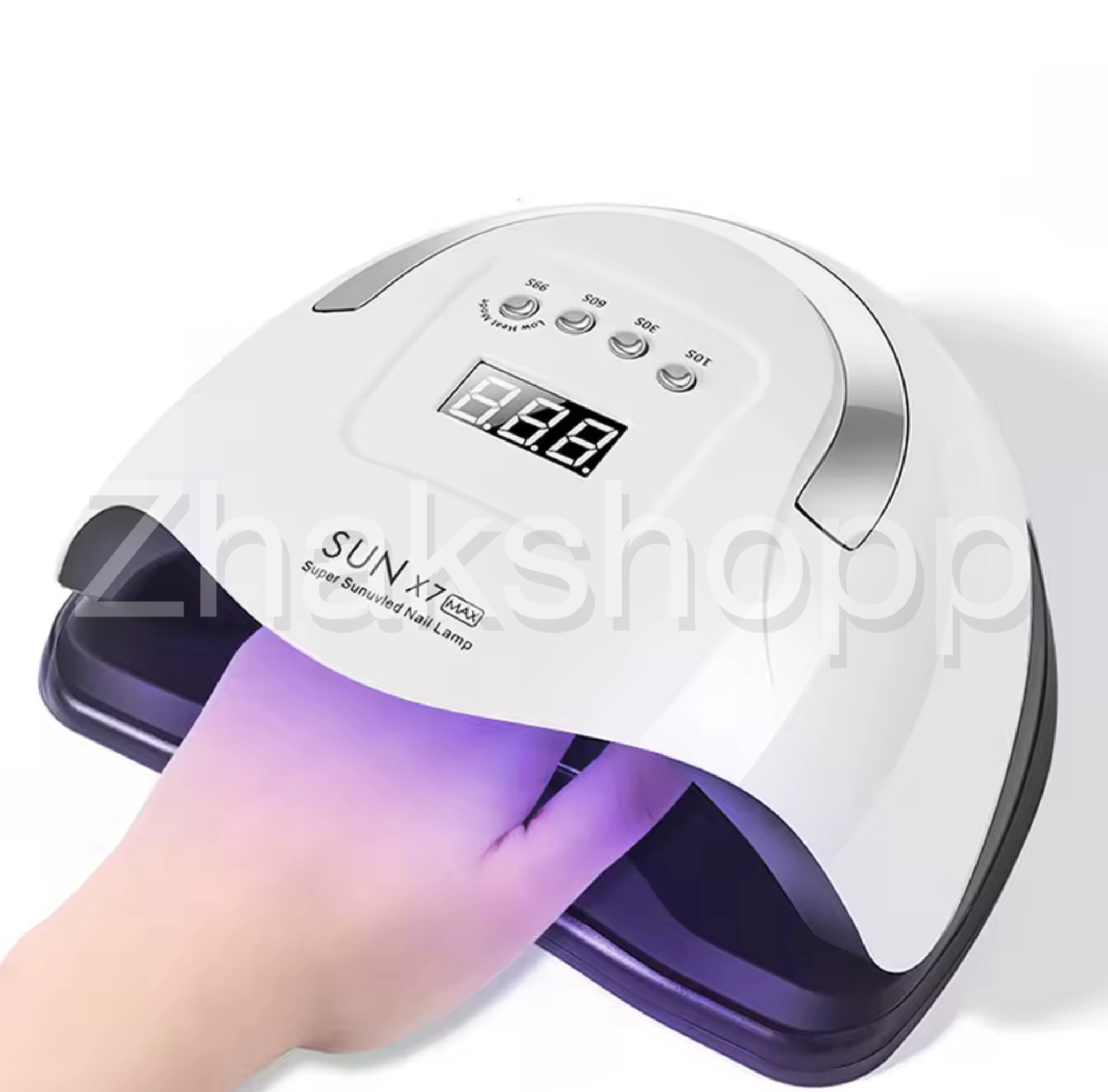 دستگاه یووی سان مدل x7 max دارای ۵۷ Led با قدرت ۲۸۰ وات