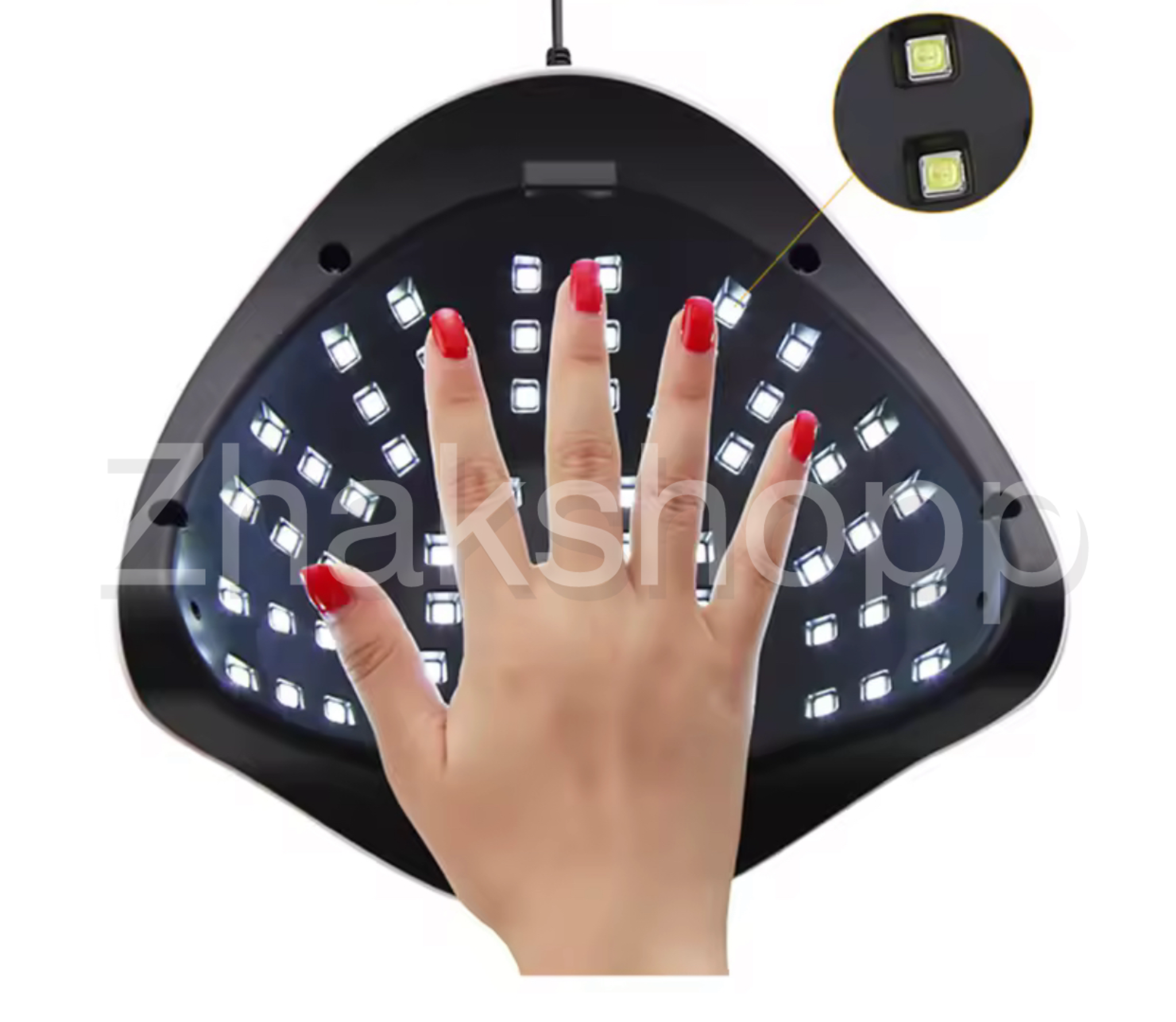 دستگاه یووی سان مدل x10 max دارای 66 Led با قدرت ۲۸۰ وات