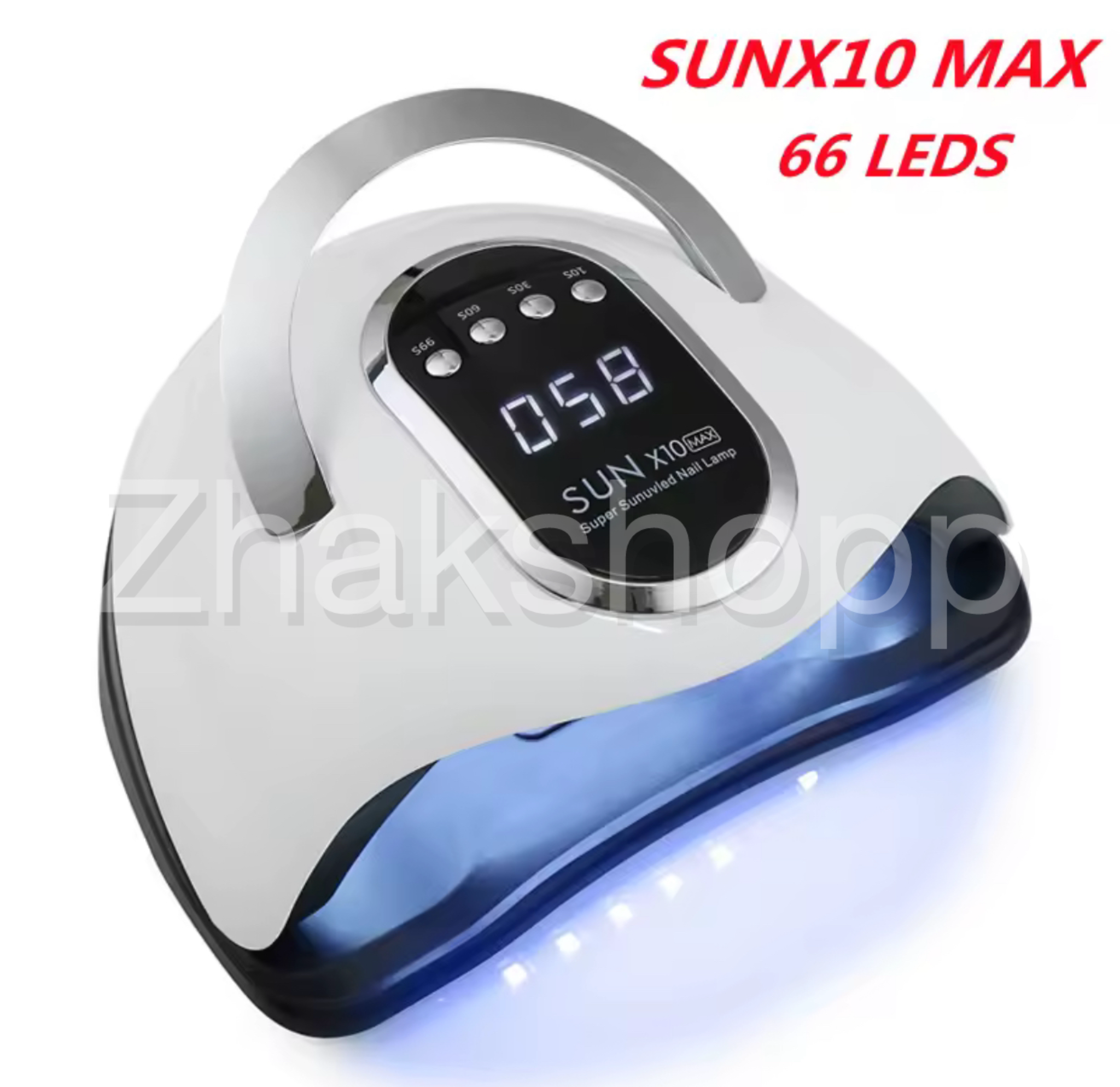 دستگاه یووی سان مدل x10 max دارای 66 Led با قدرت ۲۸۰ وات
