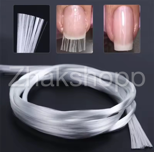 فیبر کاشت ناخن متری سیلک ناخن ( فایبرگلس )
