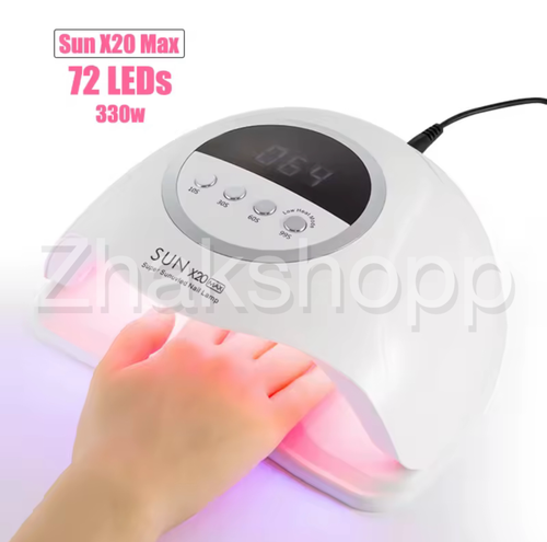 دستگاه یووی سان مدل x20 max دارای 72 Led با قدرت 330 وات