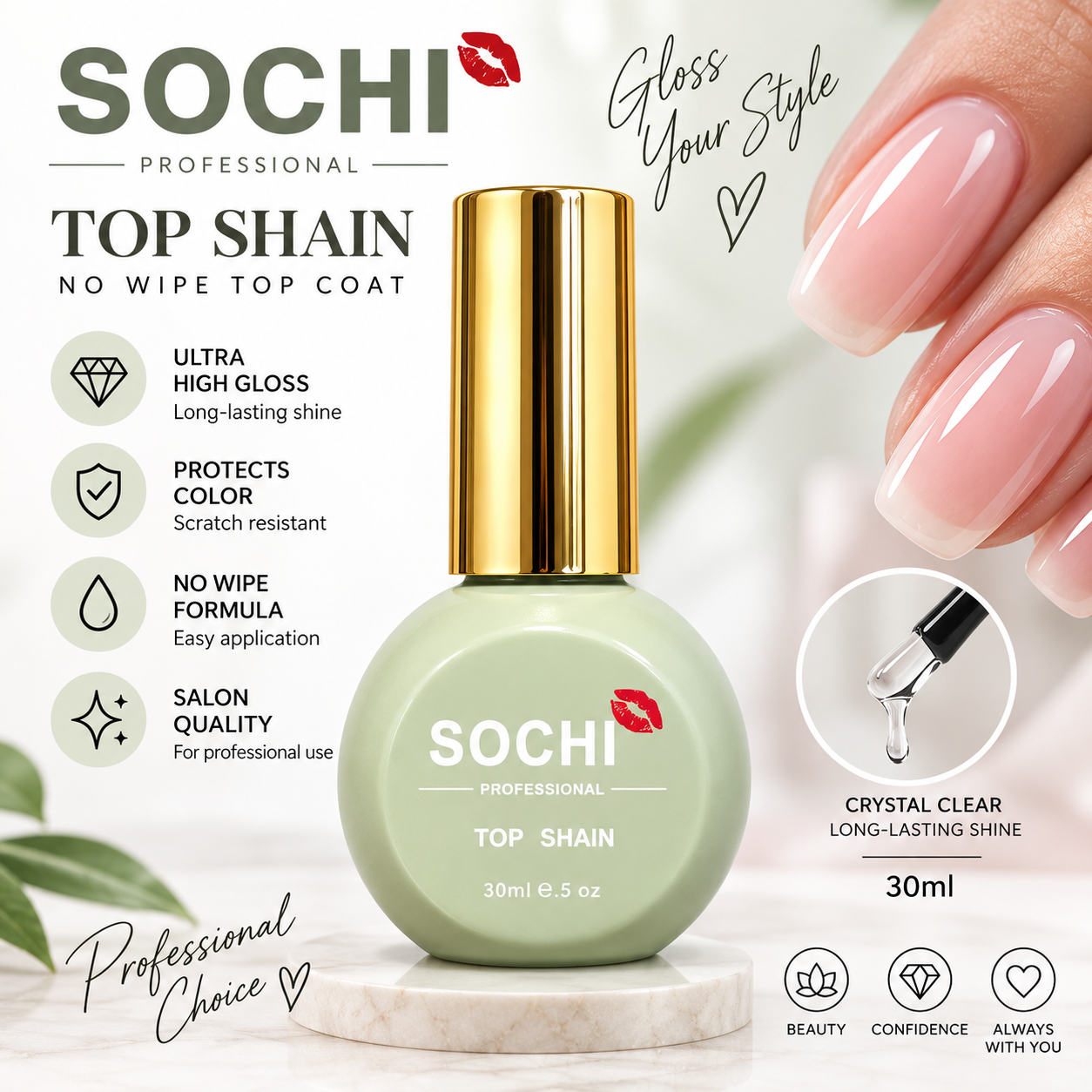 تاپ کات ۳۰ میل سوشی SOCHI
